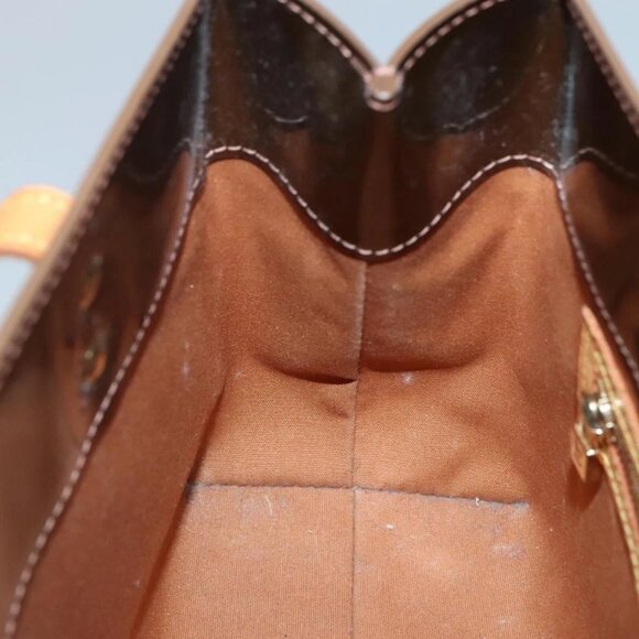 LOUIS VUITTON Monogram Vernis Reade PM Hand Bag Bronze M91146 LV Auth 132465 - Picture 11 of 16